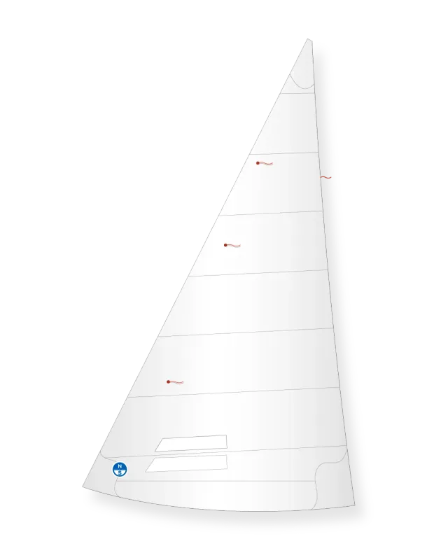 North Sails Regenboog RLJ-4 génoa léger 0-12 nds