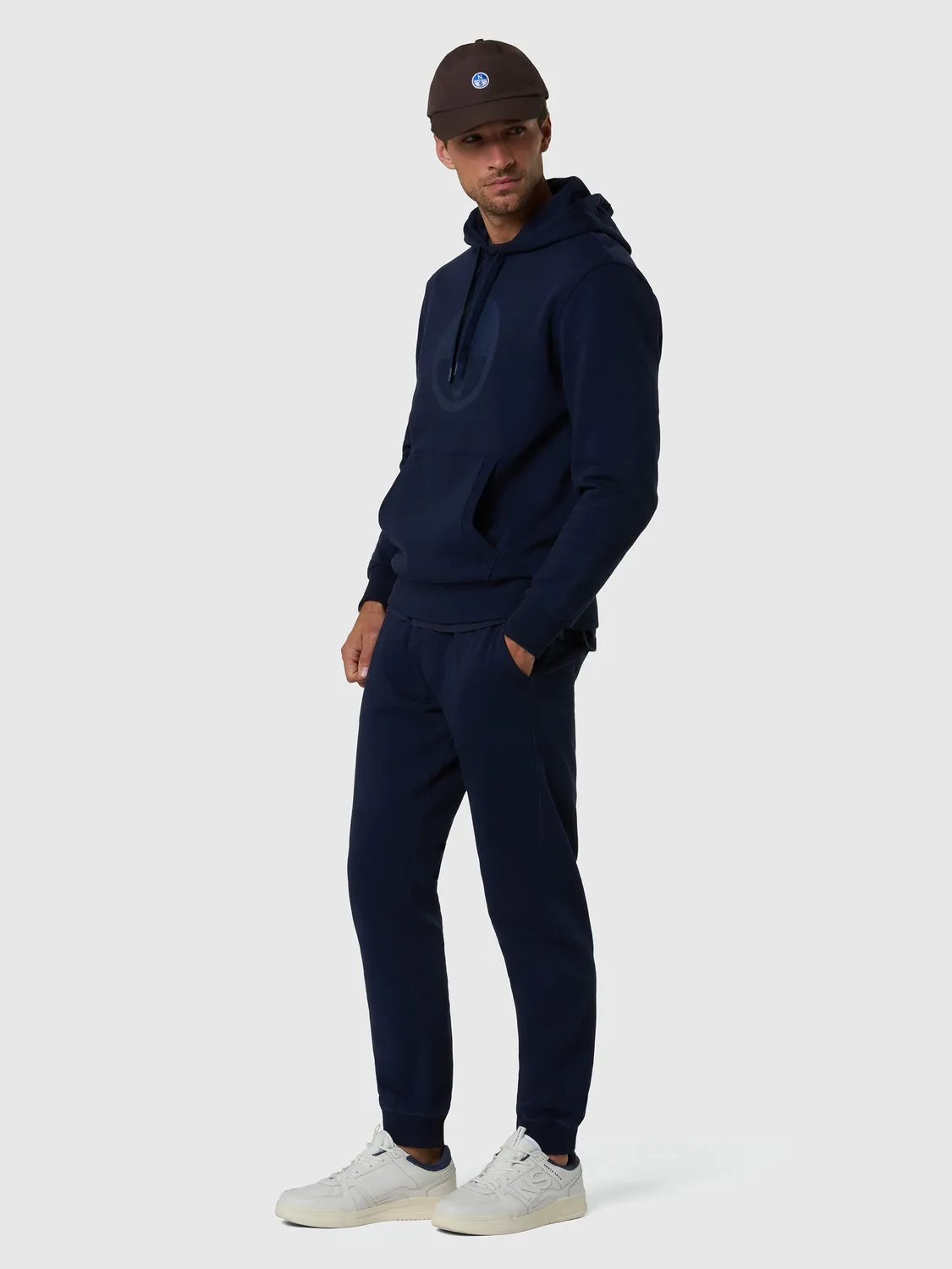 North Sails hoodie maxi logo homme molleton