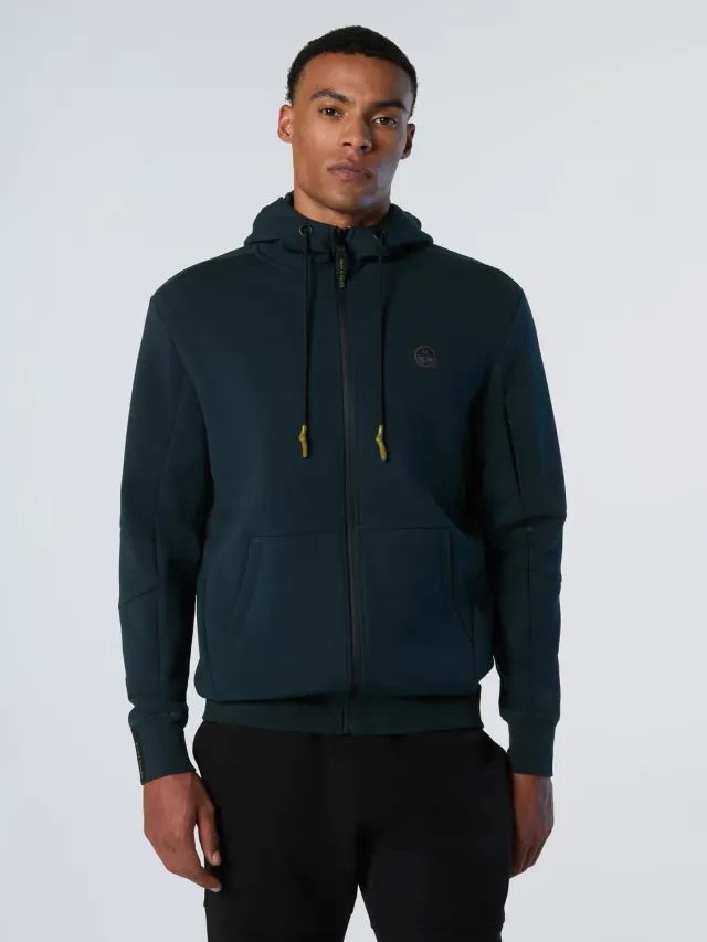 North Sails Scuba sweat zippé capuche poches zip