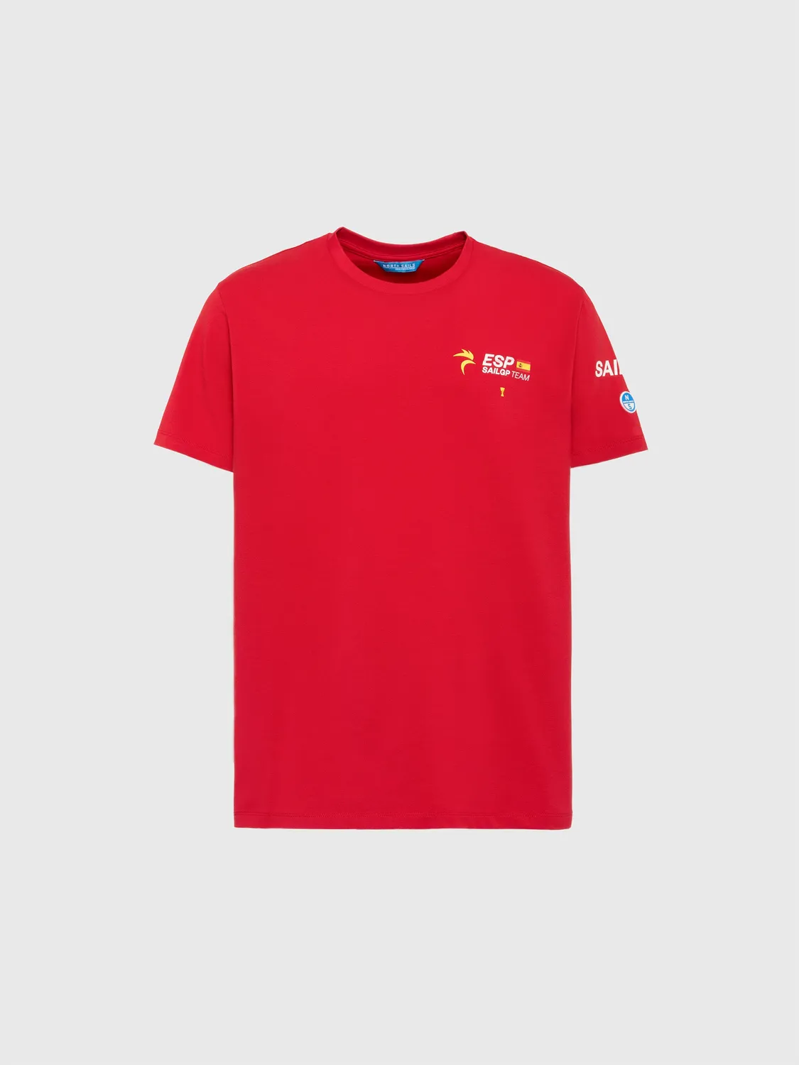 North Sails SailGP t-shirt coton rouge homme