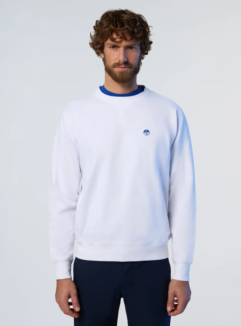 North Sails Patch sweat homme coton bio