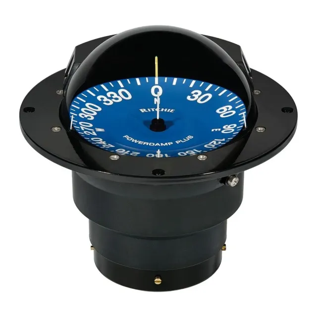 Ritchie Supersport compas marine 5 pouces noir/bleu course large