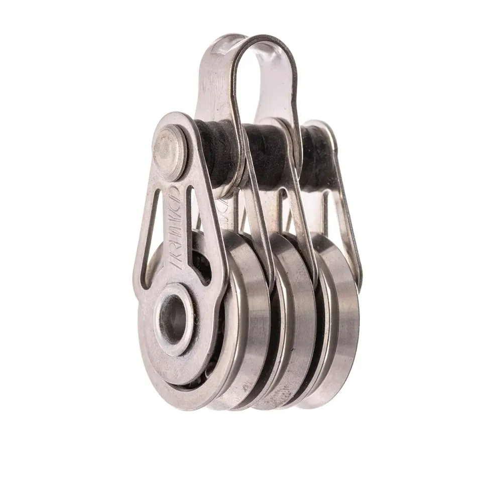 RWO Hi-Per R1274 poulie triple 25 mm inox