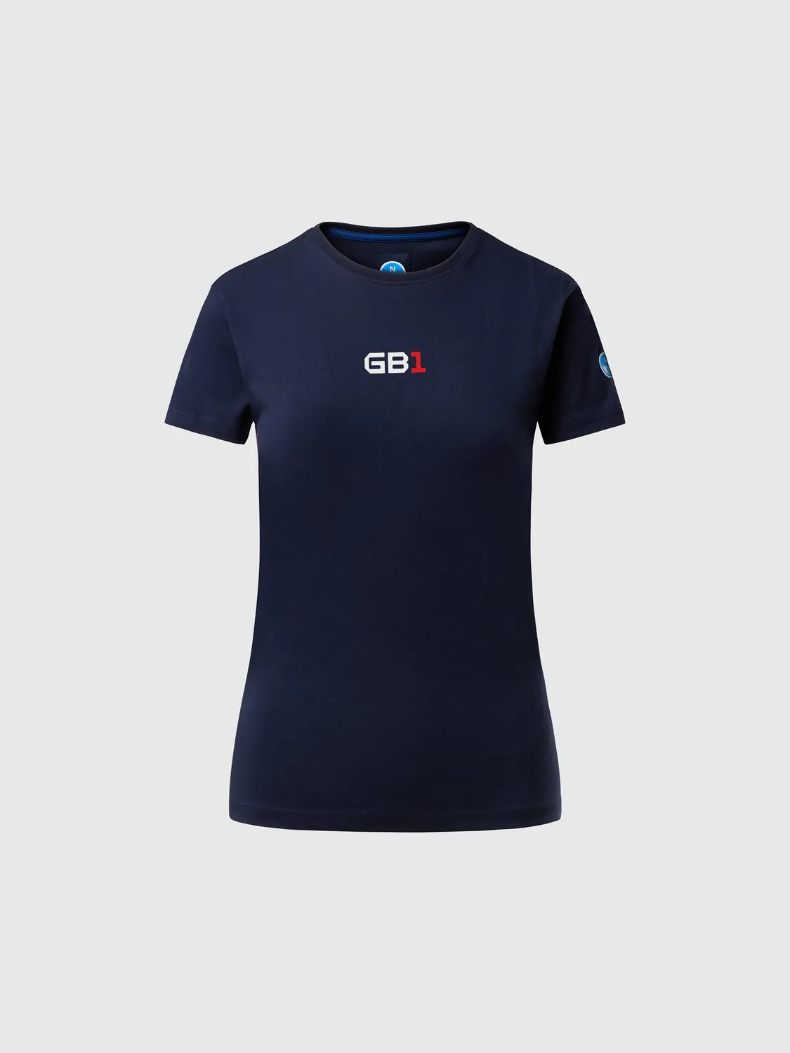 North Sails GB1 T-shirt coton bleu ocean femme