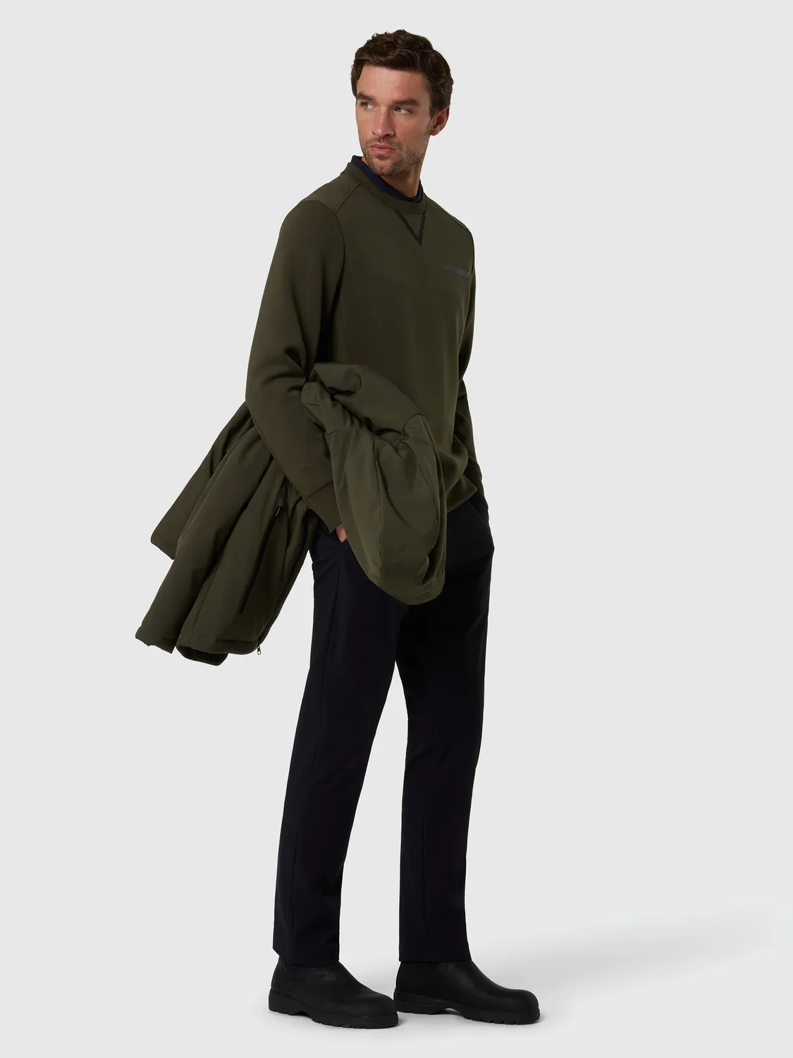 North Sails Scuba sweat col rond Espresso S-4XL