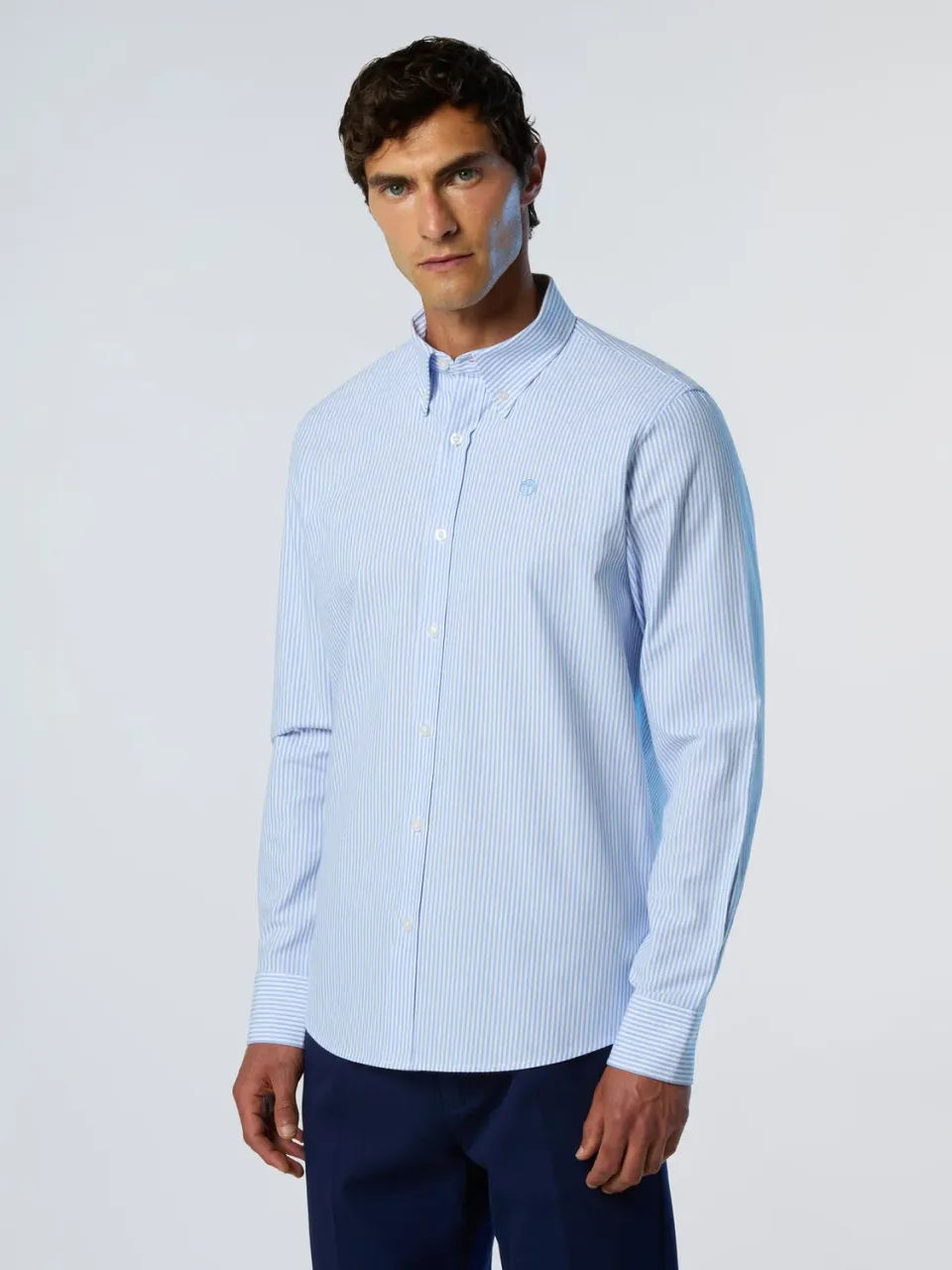 North Sails Oxford chemise rayée coton bio