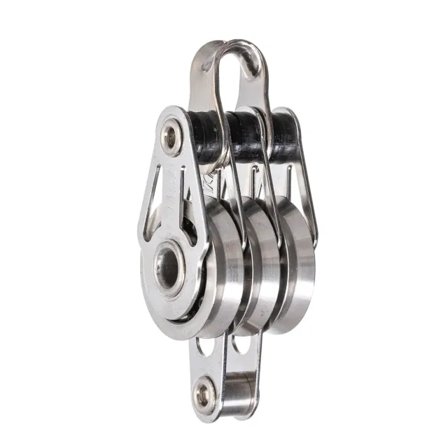RWO R1275 poulie triple 25 mm haute charge