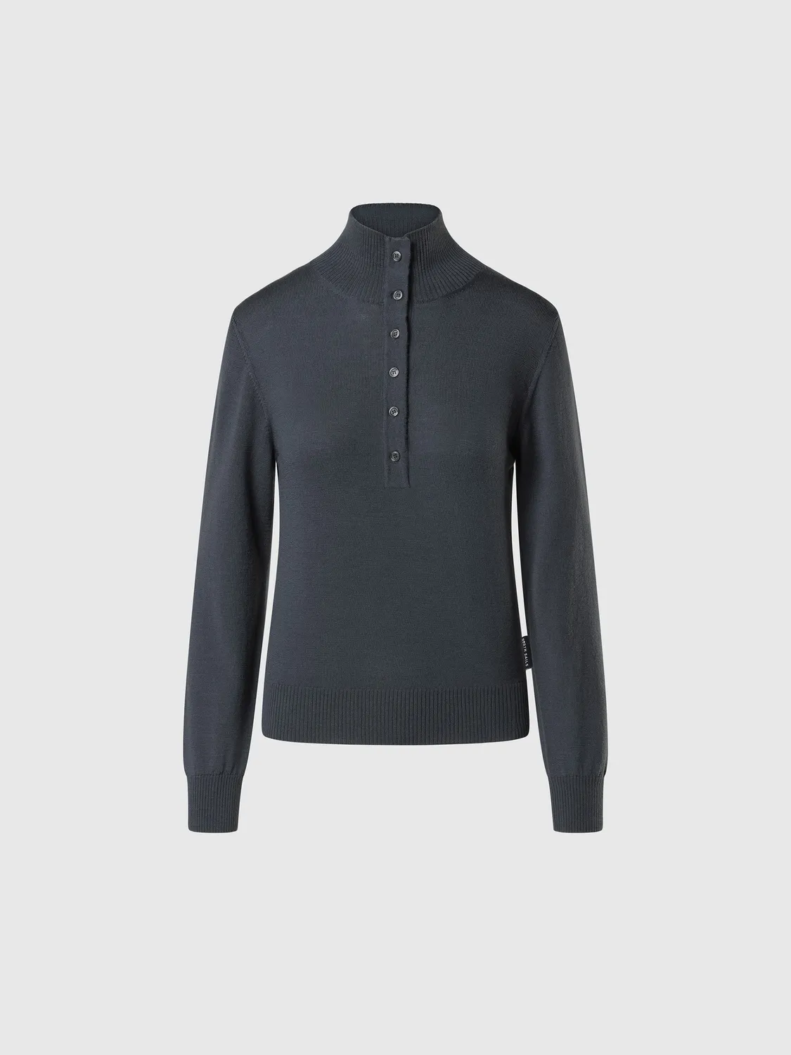 North Sails pull boutonné mérinos femme extra-fin