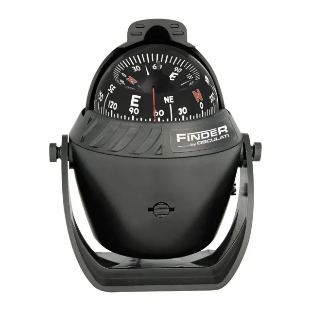 Finder compas 67mm noir compas bateau étrier