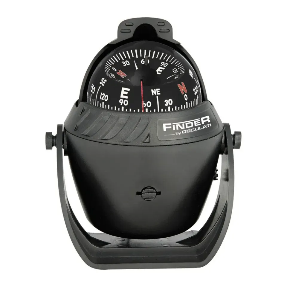 Finder compas 67mm noir compas bateau étrier