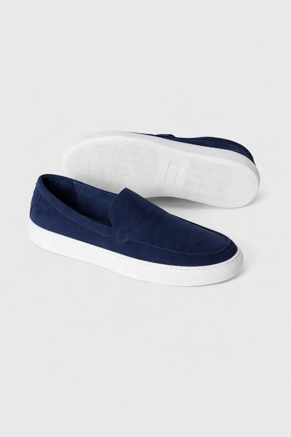 North Sails Jib Sport Suede Slip-On chaussures bleu marine