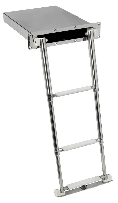 easysea échelle pliante standard 4 marches inox 316
