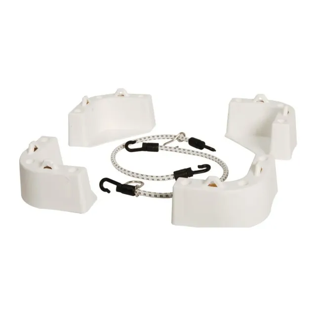Osculati kit fixation glacière 4 platines sangles