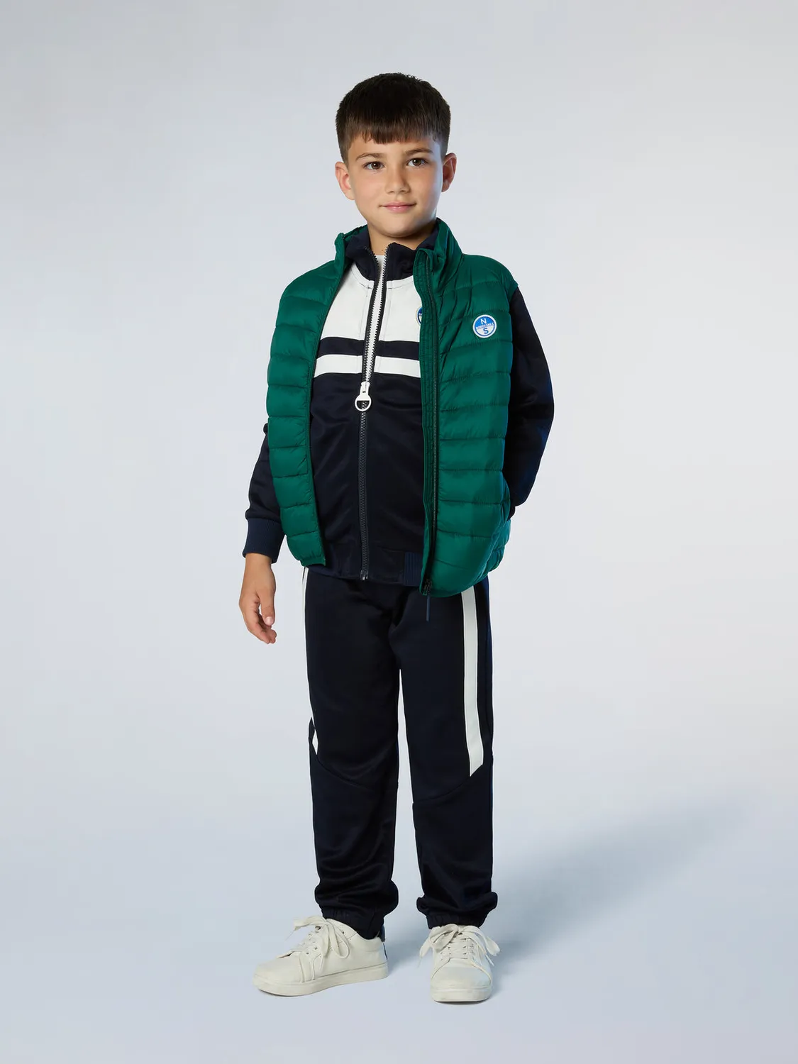 North Sails Explorer gilet enfant nylon recyclé