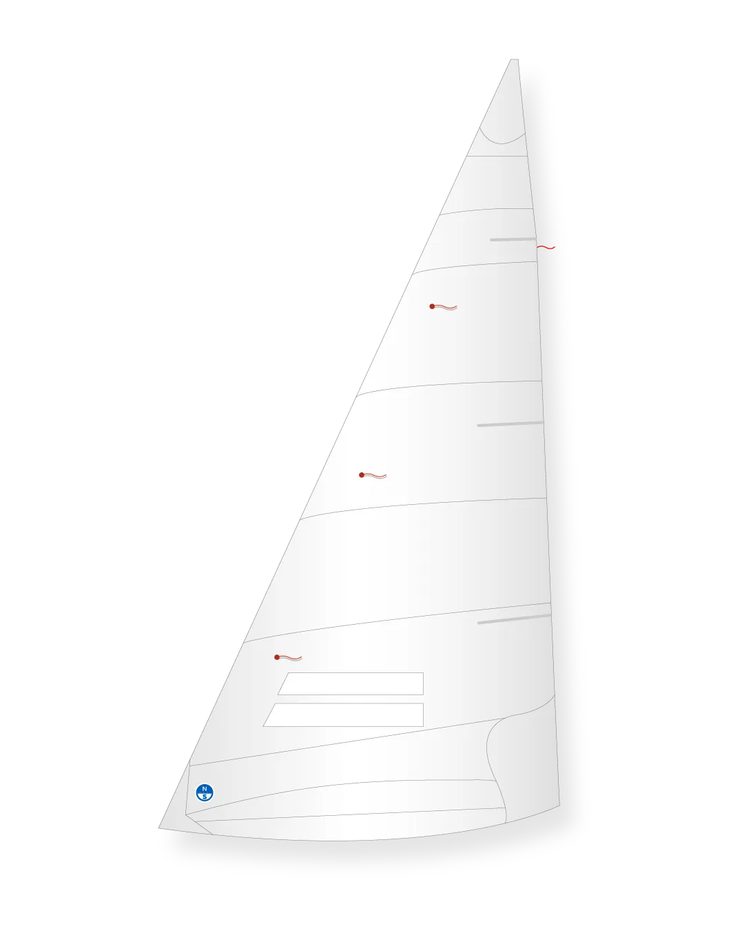 North Sails Folkboat FL-5 foc Dacron Polykote