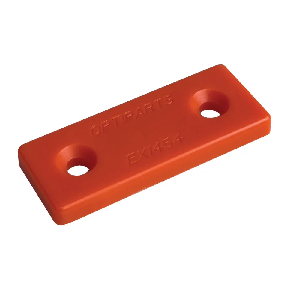 Optiparts EX14532 plaque de fixation nylon rouge Optimist