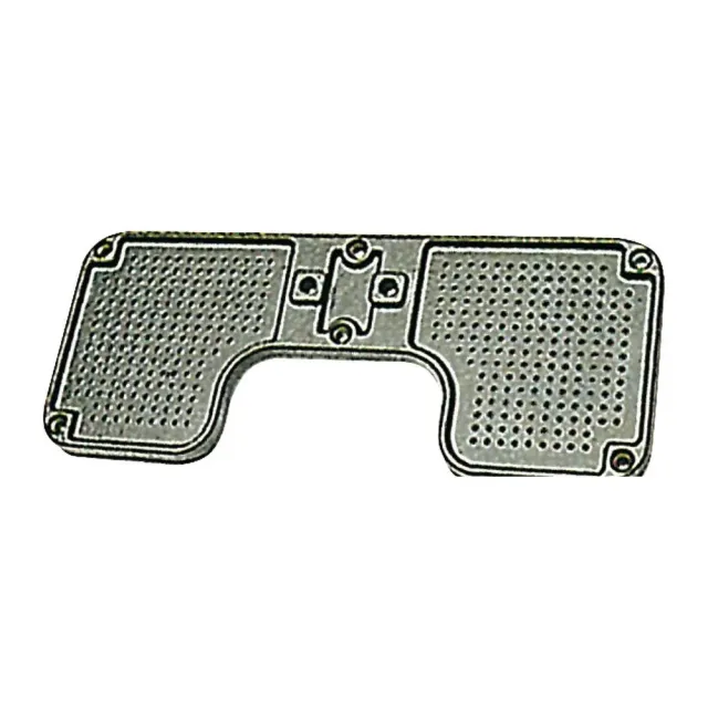Easysea plaque protection tableau arrière alu 260x110 mm