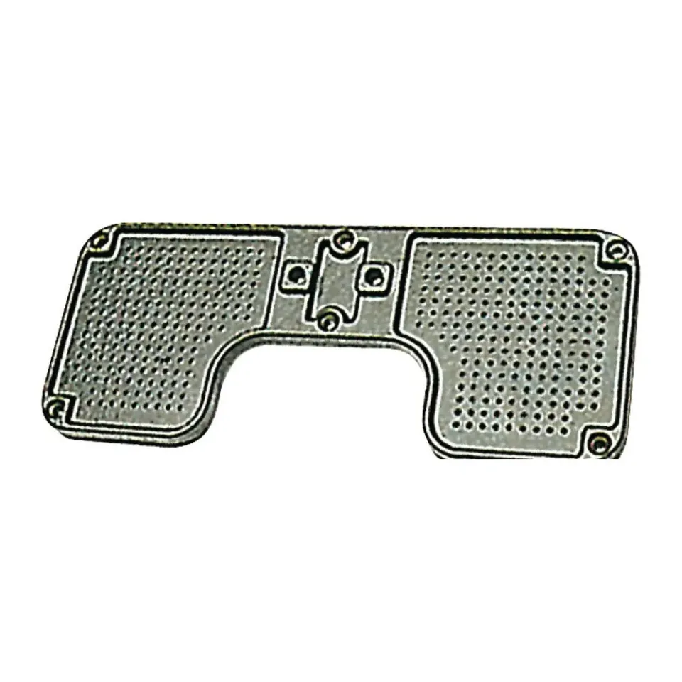 Easysea plaque protection tableau arrière alu 260x110 mm