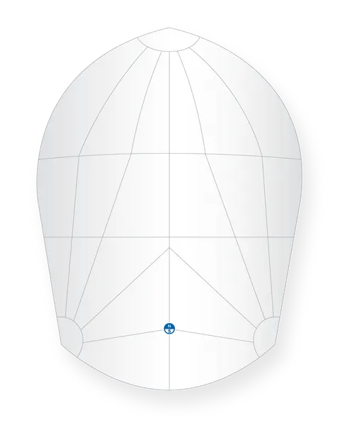 North Sails Flying Scot BR-1 spinnaker radial