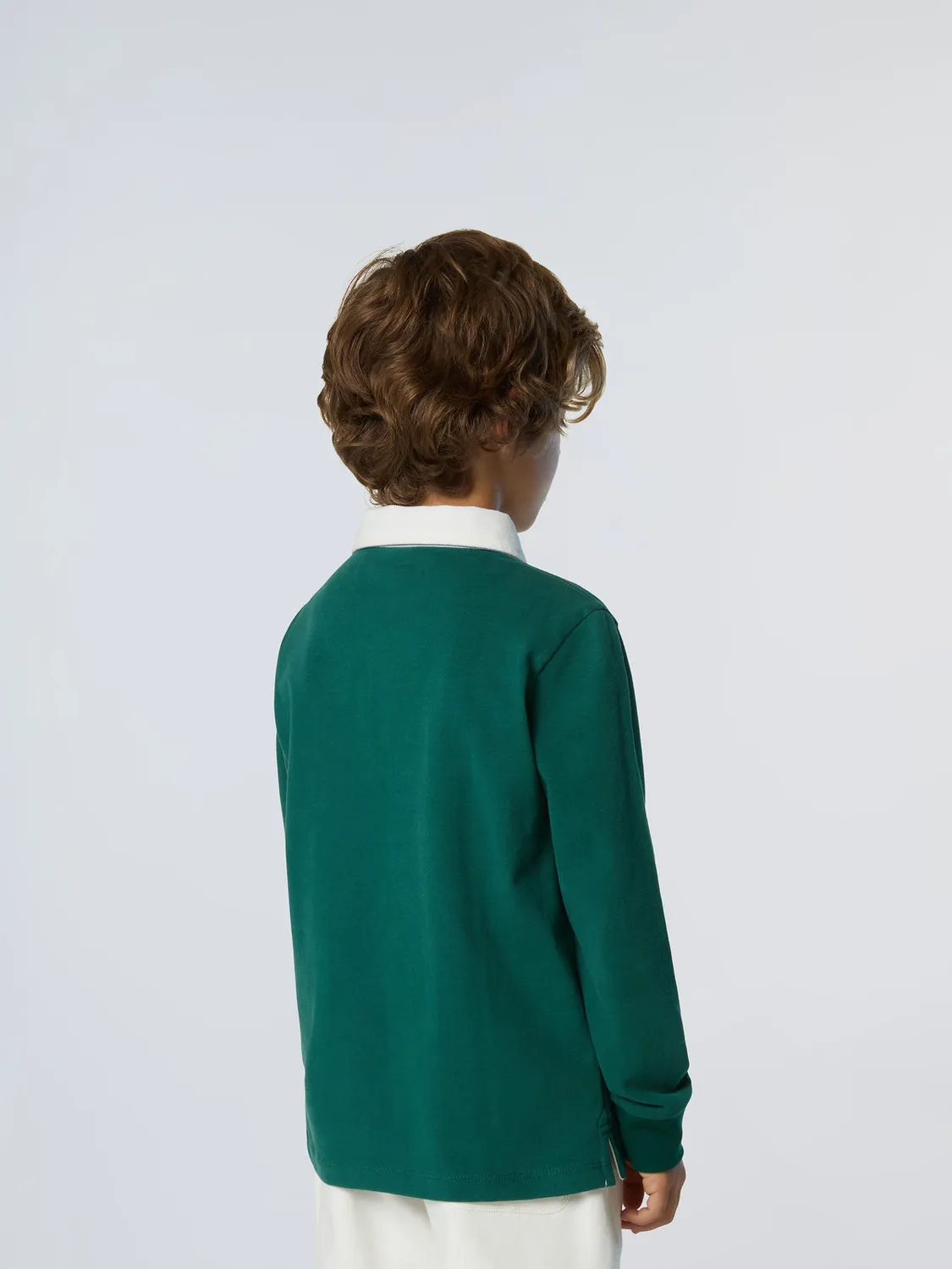 North Sails polo manches longues coton bio patch
