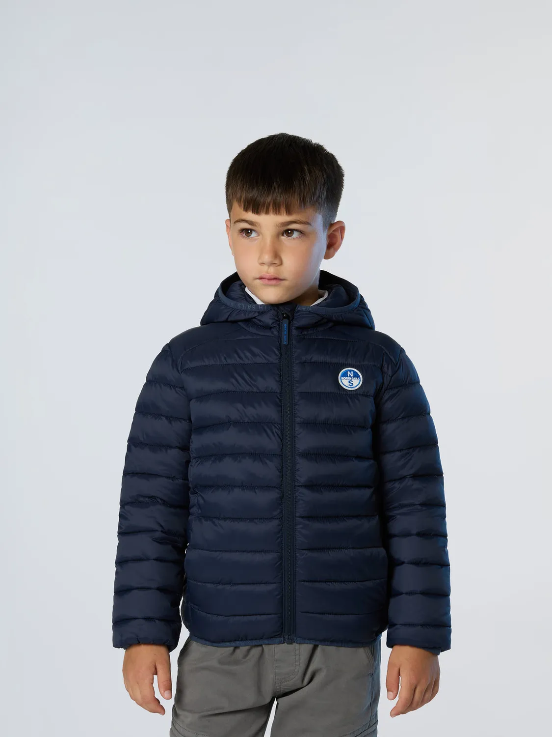 North Sails Explorer Doudoune enfant capuche nylon recyclé