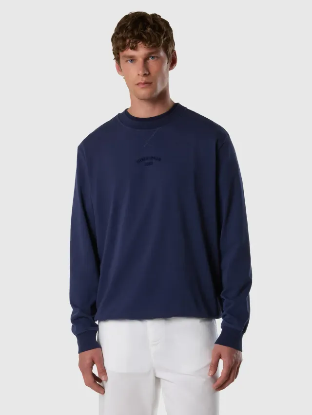 North Sails sweat brodé grenadine coupe confort