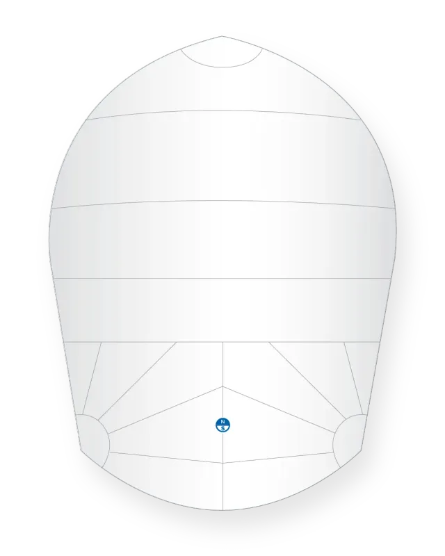North Sails GP14 GS-2 spinnaker dériveur polyvalent