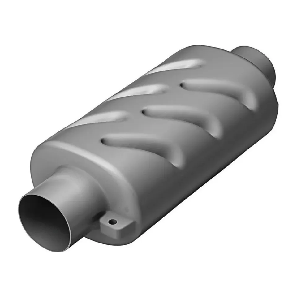 easysea Silencieux horizontal 50 mm échappement