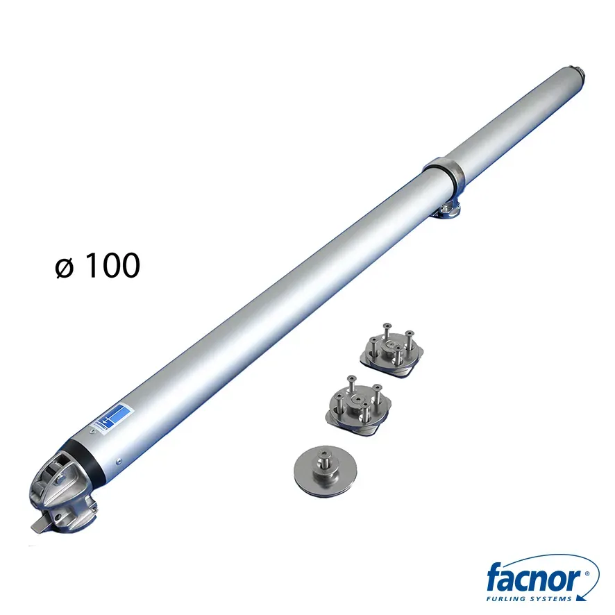 Sparcraft Bout-Dehors Alu Ø100 L2000 Complet Amovible