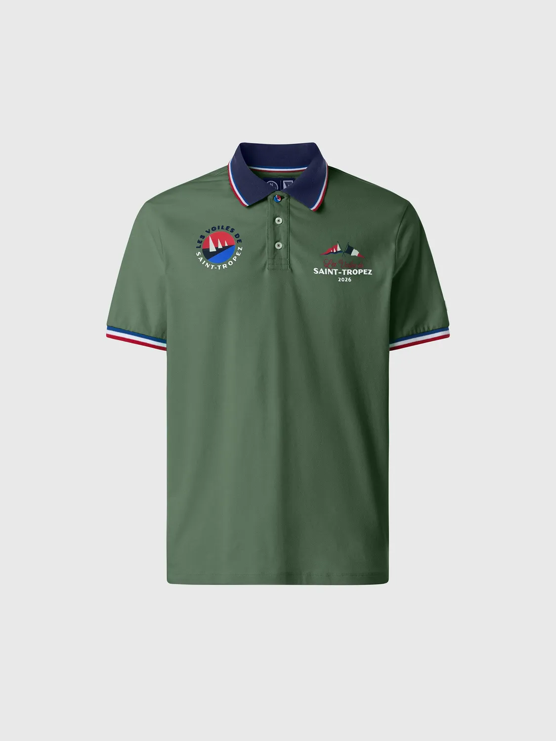 North Sails Saint-Tropez polo homme blanc regular