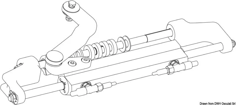 Ultraflex UC95-OBF/3 vérin hydraulique hors-bord
