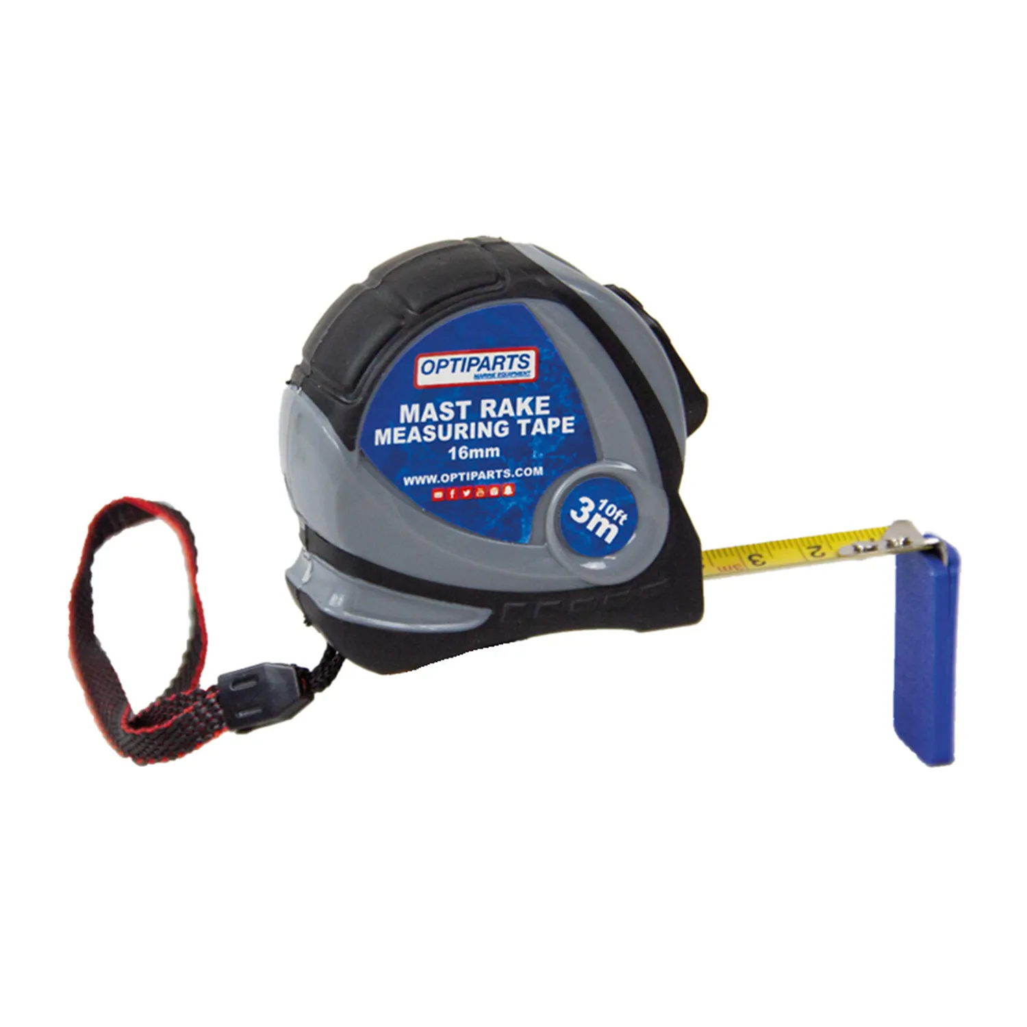 Optiparts EX1480 mètre ruban quête 3 m