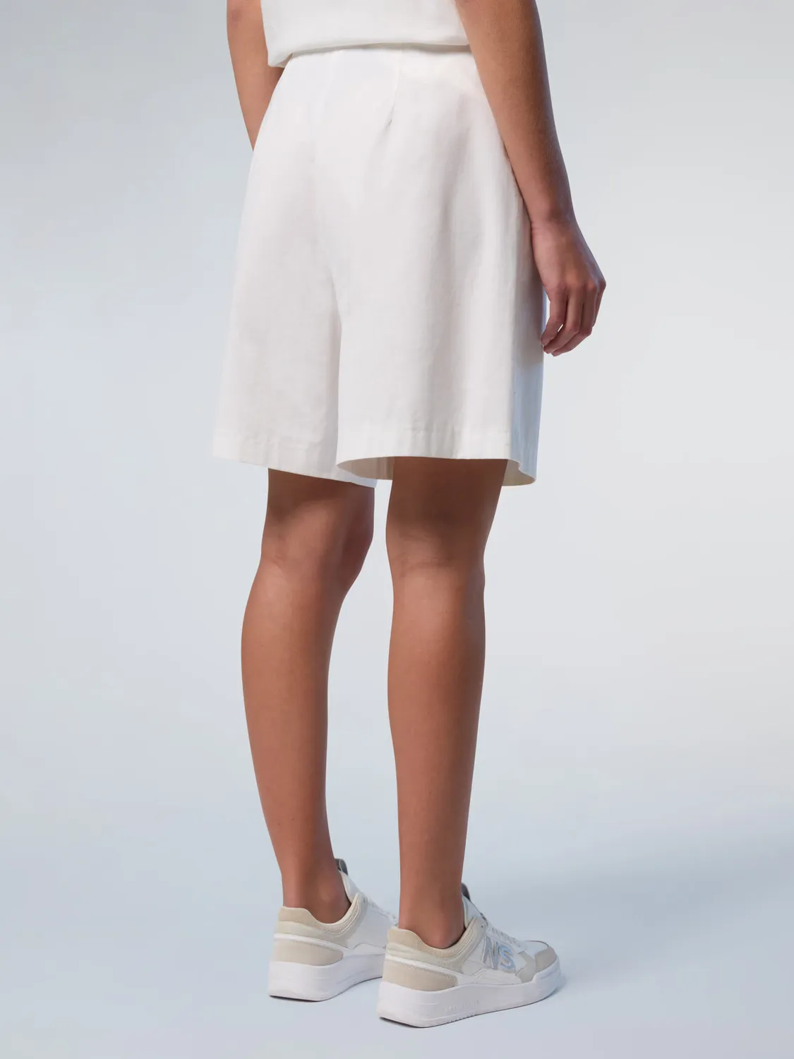 North Sails SeaCell short plissé coton bio femme