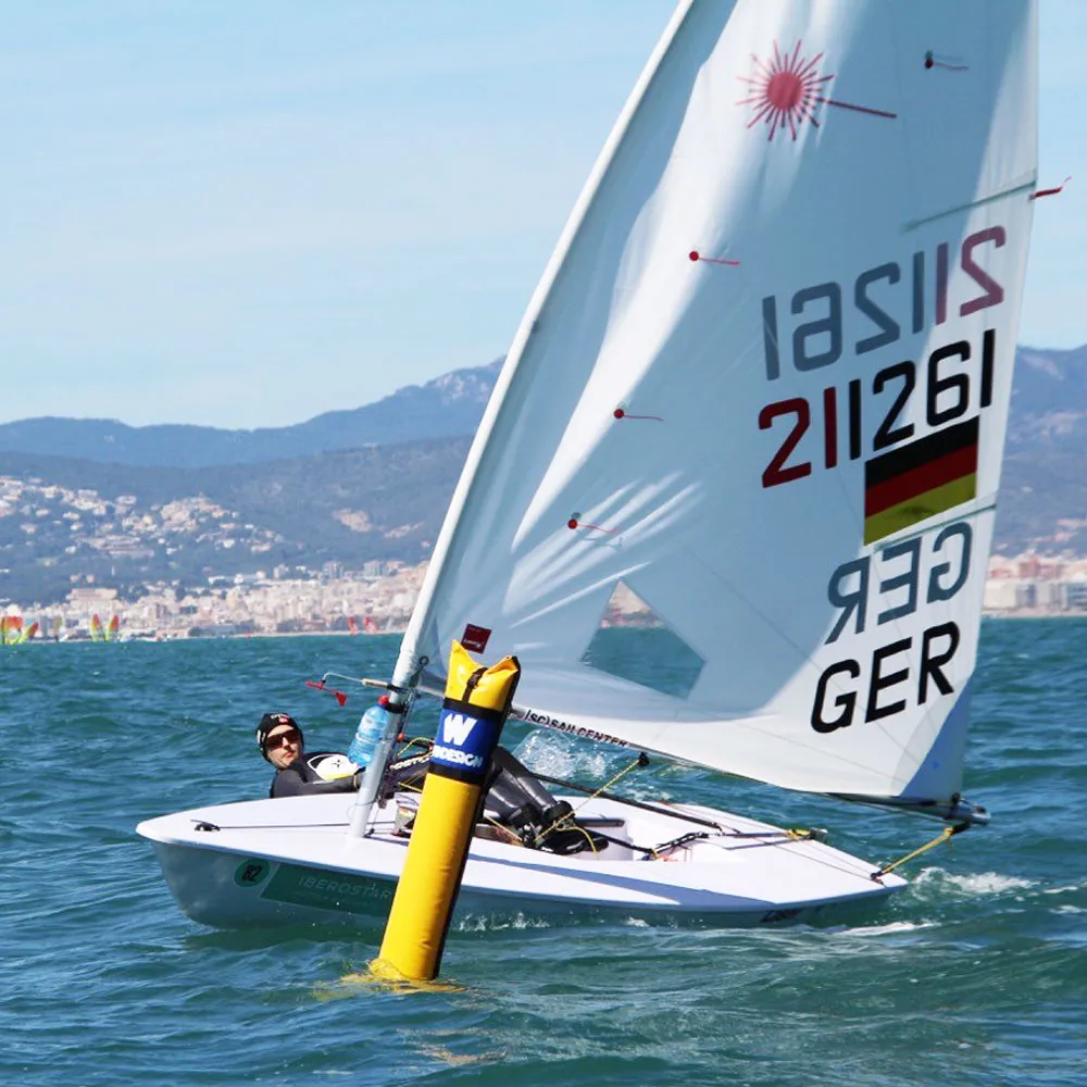 Optiparts Windesign EX2655 bouée cylindre jaune 180 cm
