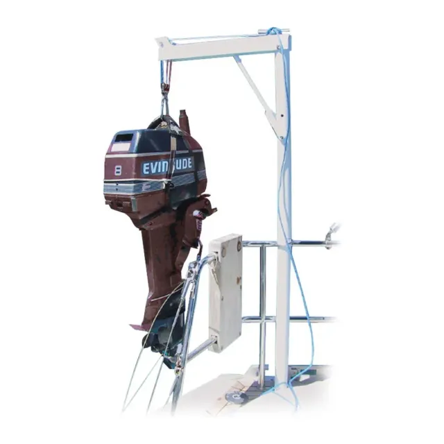 Osculati potence pliable moteur hors-bord avec palan