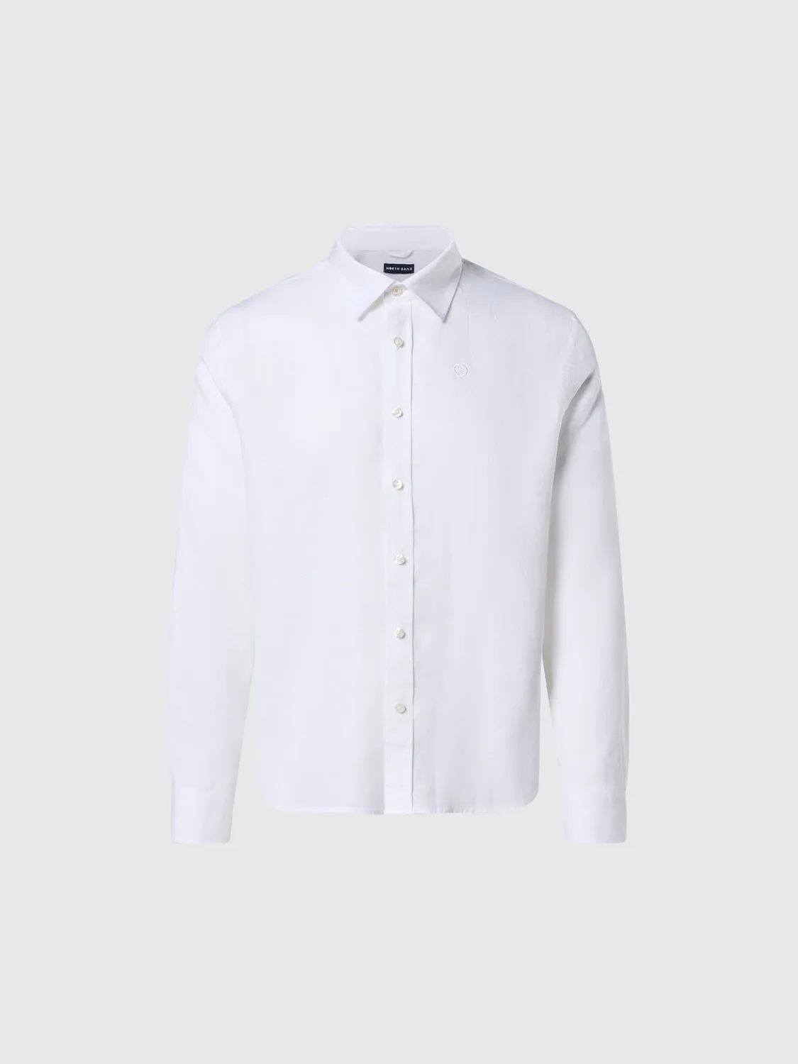 North Sails Chemise lin European Flax logo brodé