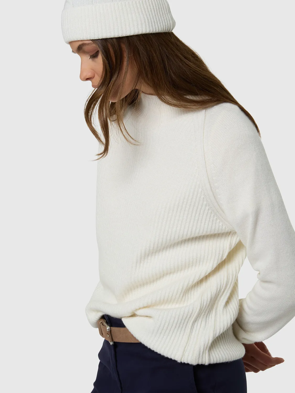 North Sails pull col montant manches raglan femme
