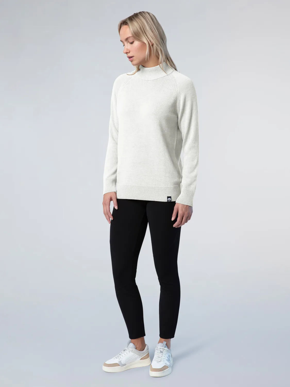 North Sails pull col montant cachemire Marshmallow femme