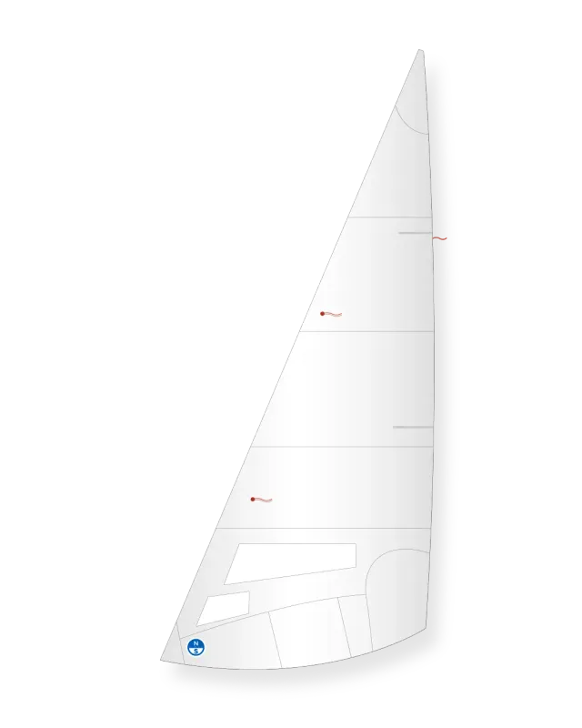 North Sails Y-Flyer AP foc voile régate à fenêtres