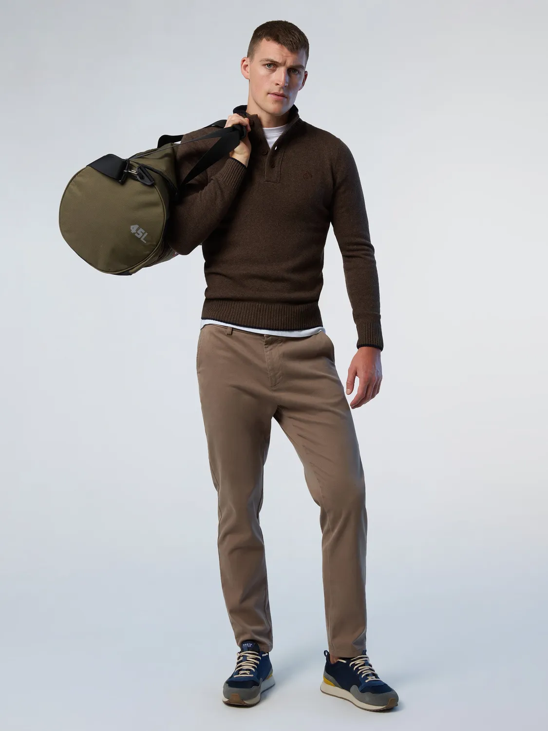 North Sails Eco pull cachemire homme