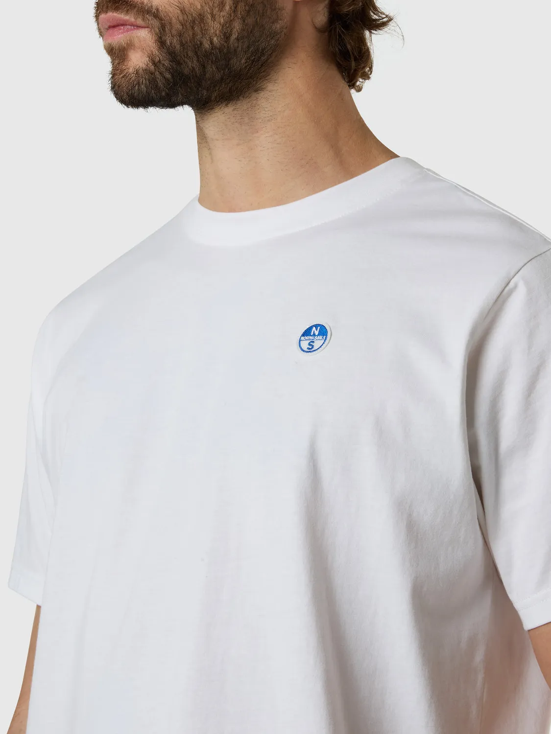 North Sails t-shirt patch logo coton bio