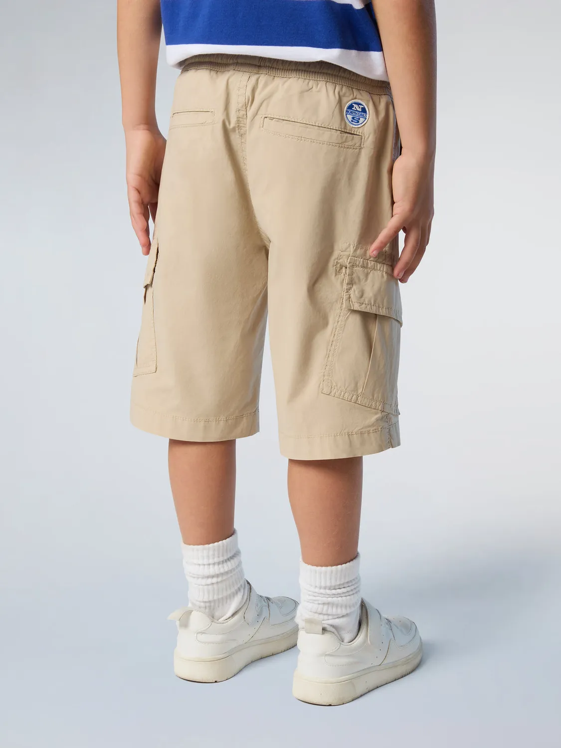 North Sails Poplin Short Cargo Coton Bio Élastique