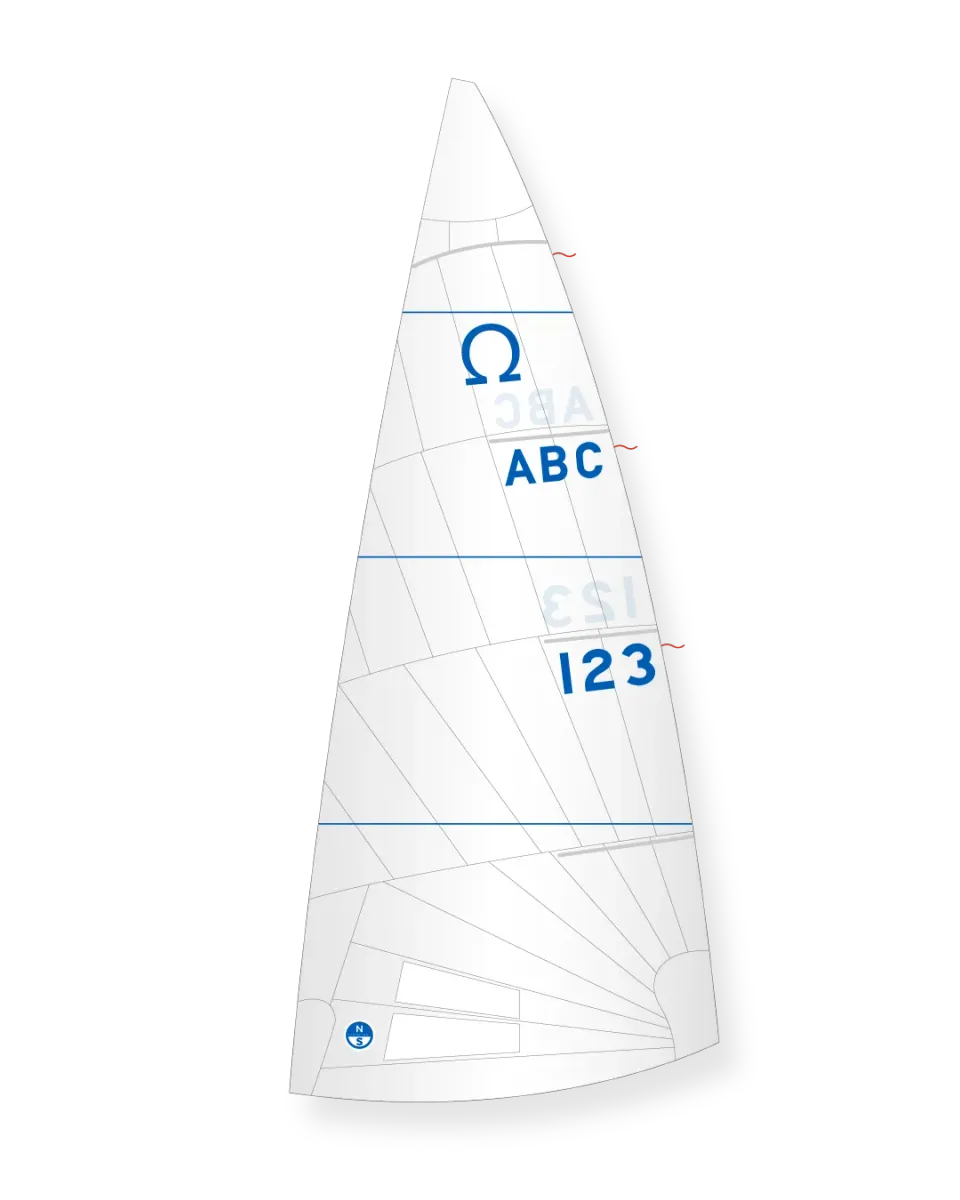 North Sails Omega M-1 grand-voile radial
