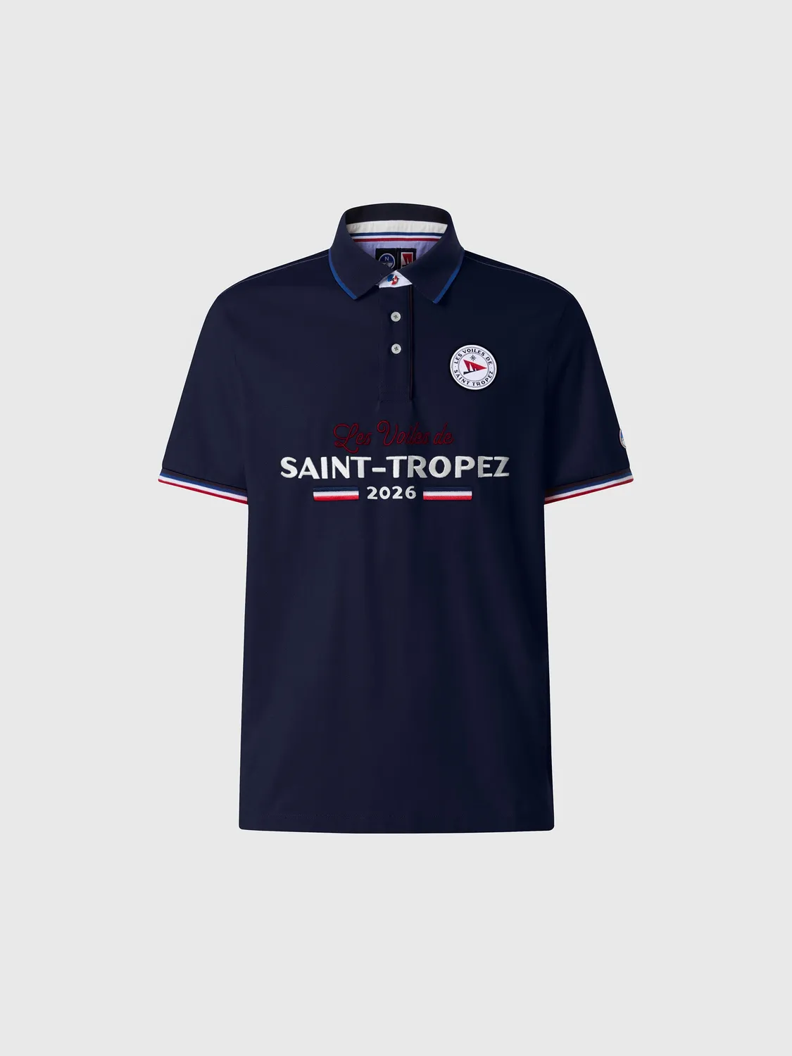 North Sails Saint-Tropez polo homme coton blanc