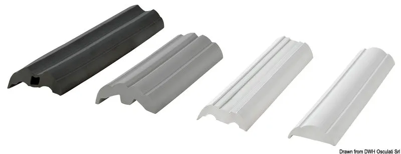 Douglas Marine Profil 20 base PVC grise lot de 24