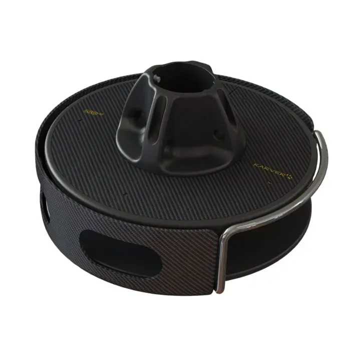 Karver KRS50 tambour carbone semi-fermé option enrouleur