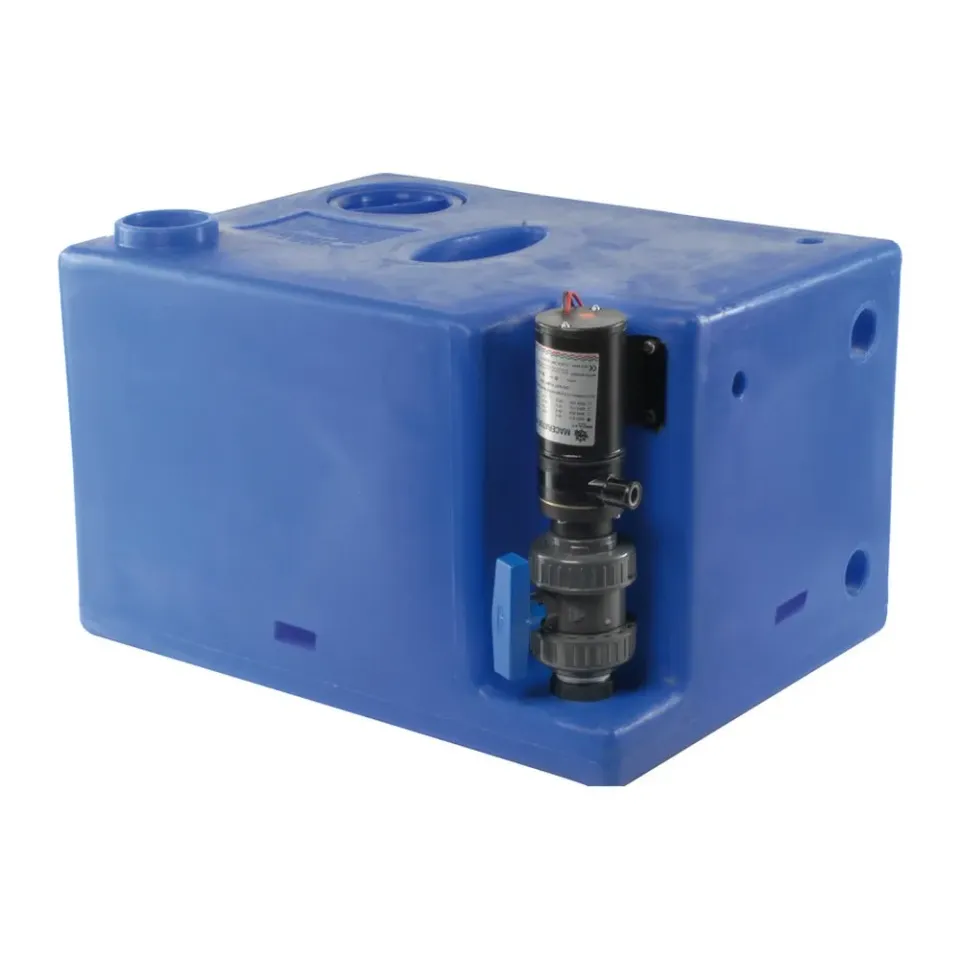 Easysea réservoir eaux usées 112 L 12 V avec broyeur