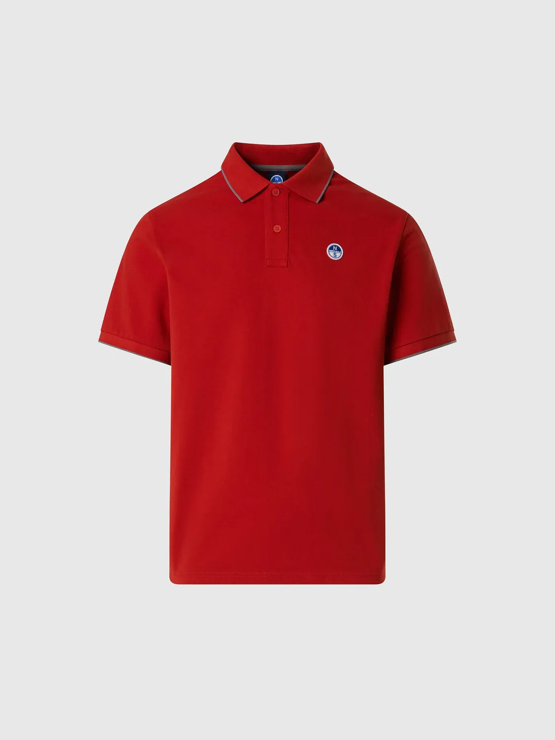 North Sails Patch Logo polo homme rouille