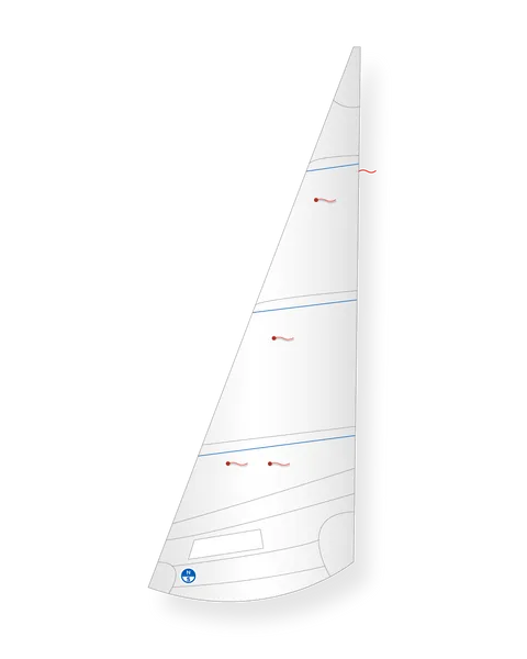 North Sails Jollyboat Jib foc creux de pied