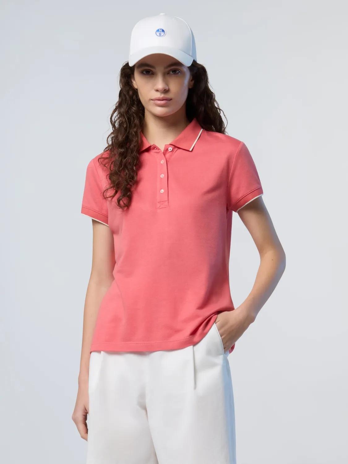 North Sails polo modal slim nacre chic